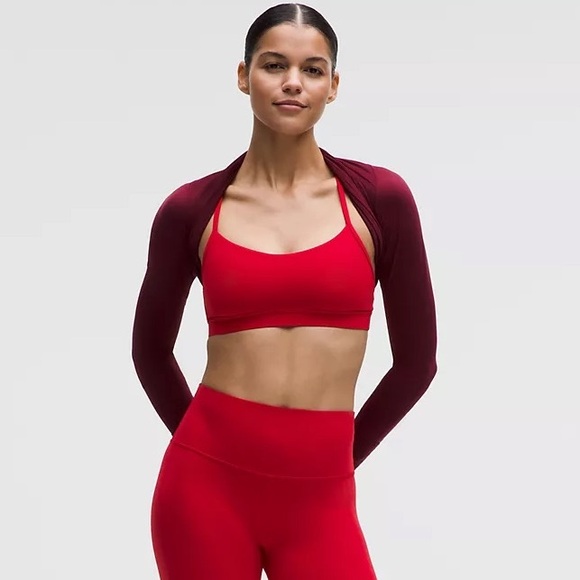Lululemon Red Flow Y Bra - Picture 4 of 4